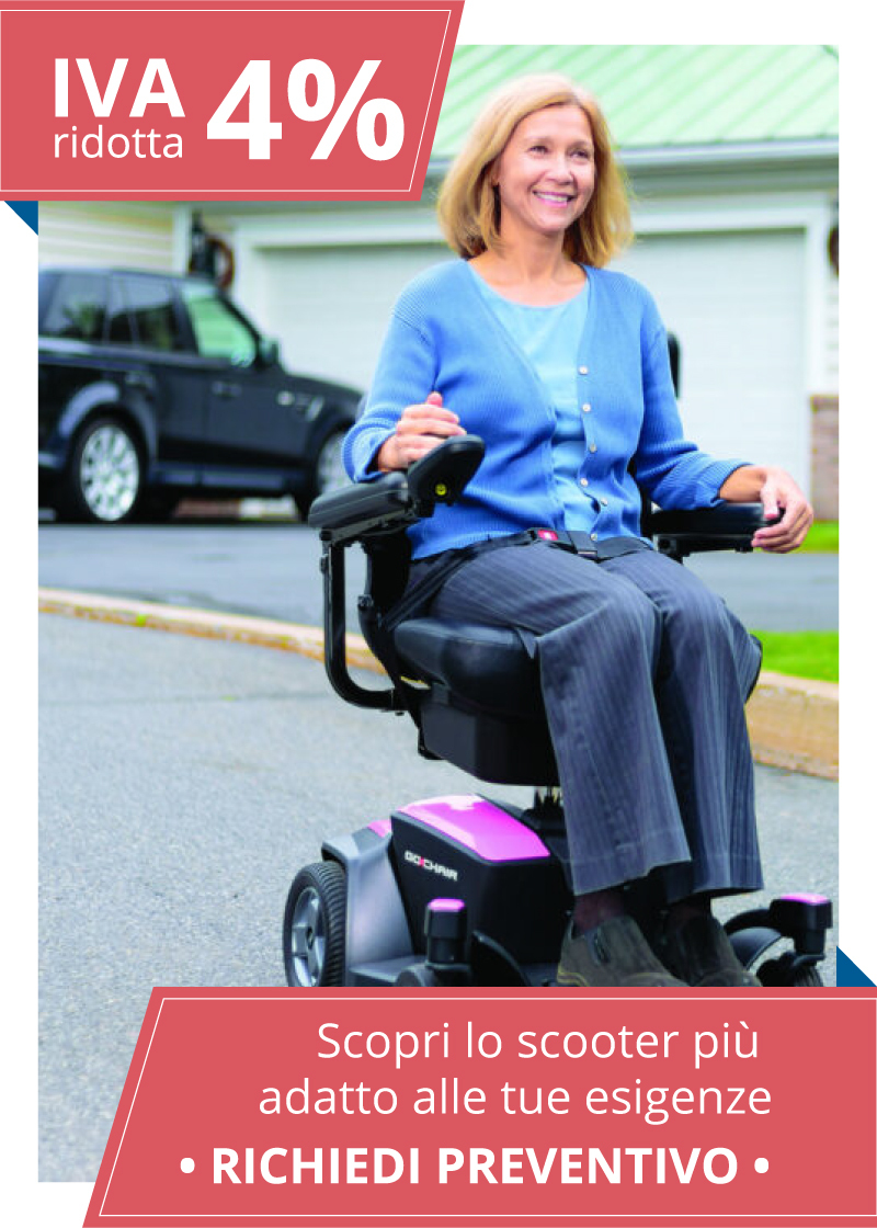 Scooter elettrici per anziani e disabili